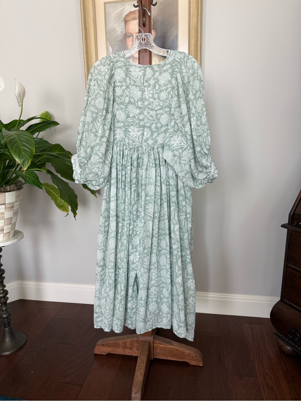 Daughters of India Kyra Midi Dress in Jade - Picture 12 of 15
